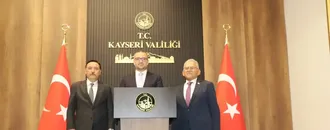 TCMB Başkanı Fatih Karahan, Kayseri'de ziyaretlerde bulundu