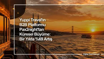Yuppi Travel'ın B2B Platformu Pax2night'tan Küresel Büyüme: Bir Yılda %69 Artış