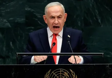 Delegados Abandonan la ONU Ante la Presencia de Netanyahu y Él Les Llama "Cobardes Morales"