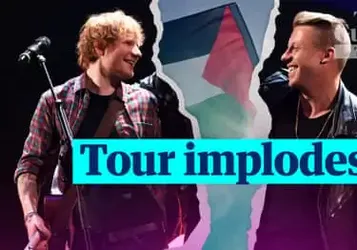 Ed Sheeran support acts quit after Macklemore ‘Free Palestine’ row - The Latest