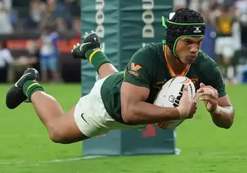 Flying Kurt-Lee Arendse helps South Africa clinch New Zealand series