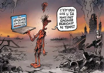 L'Actu En Dessin : L’Ia Pourrait-Elle Vraiment Avoir Notre Peau ?