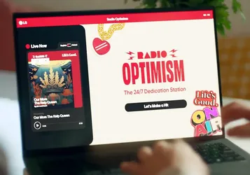 LG, "Radıo Optimism” kampanyasını başlattı