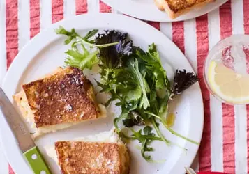 Rukmiini Iyer’s recipe for mozzarella in carozza – and the leftover crusts | Cook once, eat twice