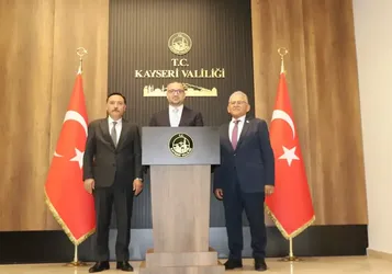 TCMB Başkanı Fatih Karahan, Kayseri'de ziyaretlerde bulundu