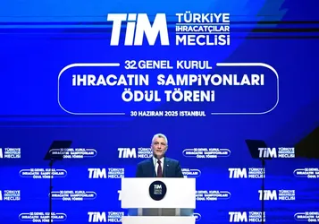Ticaret Bakanı Bolat, TİM İhracatın Şampiyonları Ödül Töreni'nde konuştu: