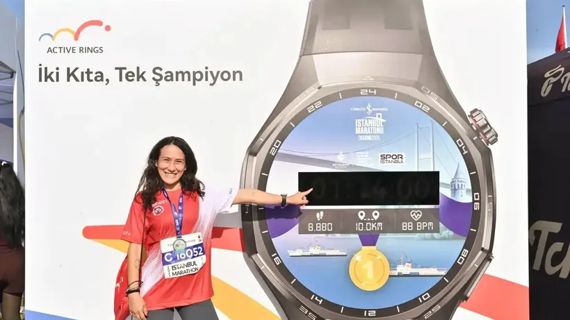 47. İstanbul Maratonu'nda sporcuların tercihi Huawei akıllı saatler oldu