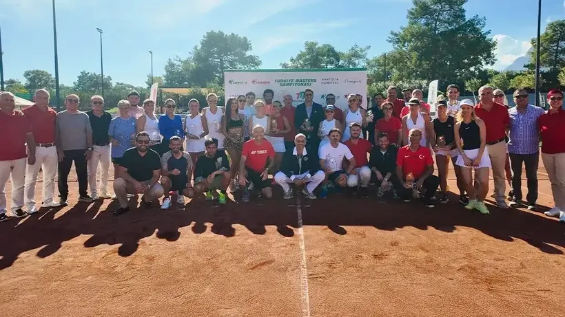 Corendon Tennis Club Kemer, Masters Türkiye Şampiyonası'na ev sahipliği yaptı