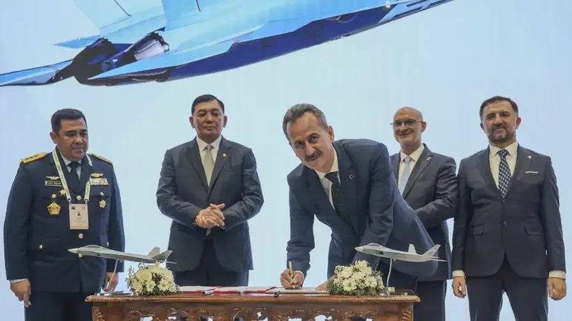 Endonezya'ya 48 adetlik KAAN uçağı satışında sözleşme imzalandı