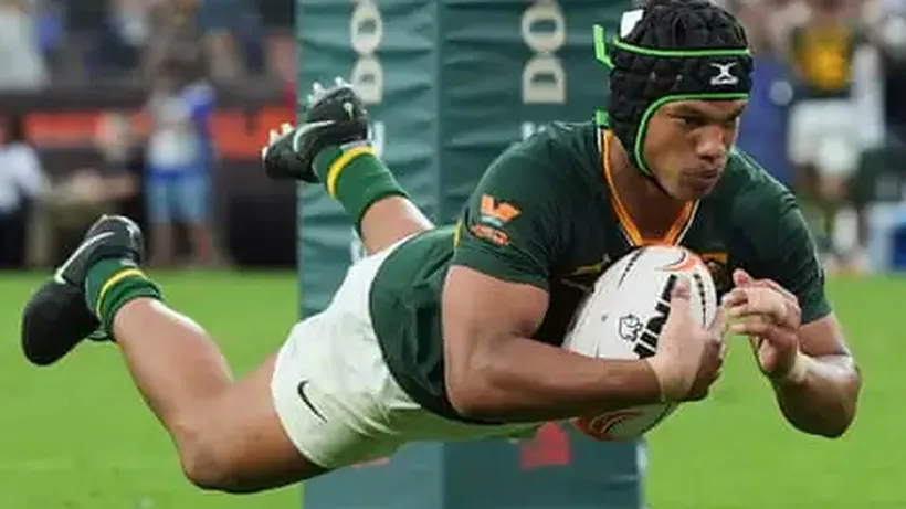 Flying Kurt-Lee Arendse helps South Africa clinch New Zealand series