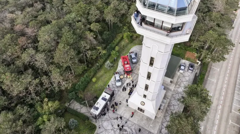 İstanbul Orman İnovasyon Haftası'nda Sarıyer Yangın Gözetleme Kulesi'ne gezi düzenlendi