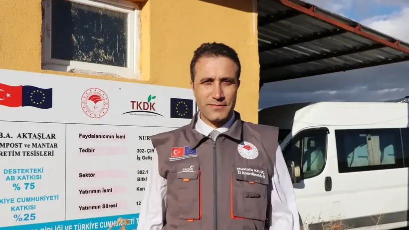 Kadın girişimci devlet desteğiyle kurduğu tesiste 75 ton mantar üretiyor