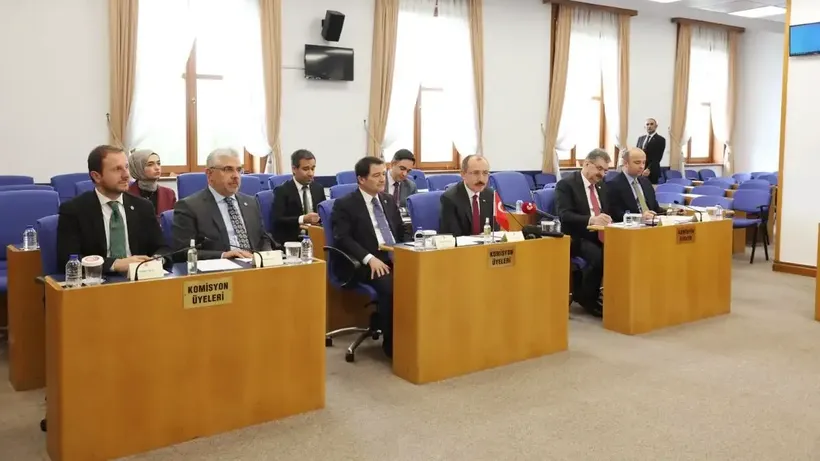KKTC heyetinden TBMM Plan ve Bütçe Komisyonu'na ziyaret