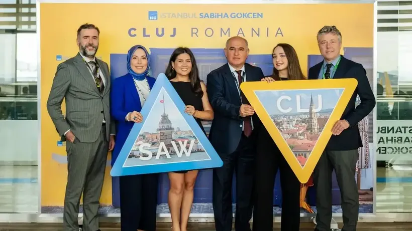 Sabiha Gökçen'den Kaloşvar'a direkt uçuşlar başladı