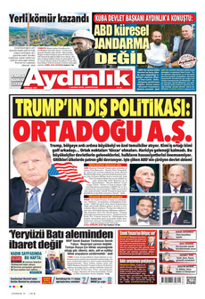 AYDINLIK GAZETESİ 1 Kasım 2025 gazete manşeti
