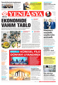 YENİ ASYA 1 Kasım 2025 gazete manşeti