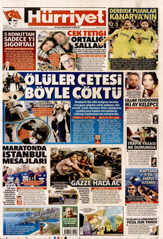 HÜRRİYET 3 Kasım 2025 gazete manşeti
