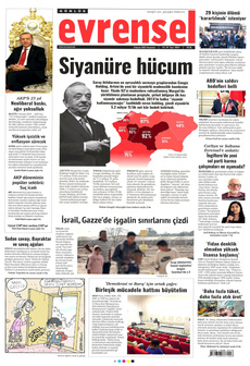 EVRENSEL 3 Kasım 2025 gazete manşeti