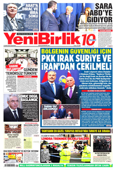 YENİBİRLİK 3 Kasım 2025 gazete manşeti