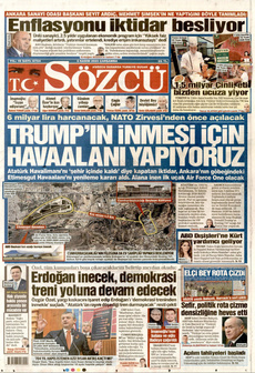 SÖZCÜ 5 Kasım 2025 gazete manşeti
