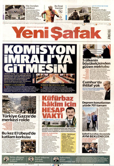 YENİ ŞAFAK 5 Kasım 2025 gazete manşeti