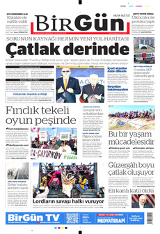 BİRGÜN 5 Kasım 2025 gazete manşeti