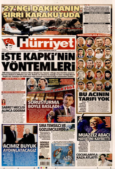 HÜRRİYET 13 Kasım 2025 gazete manşeti