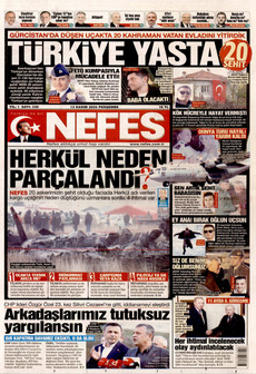 NEFES 13 Kasım 2025 gazete manşeti