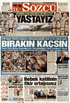 SÖZCÜ 13 Kasım 2025 gazete manşeti