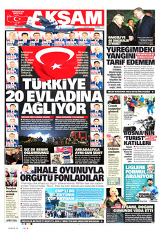AKŞAM 13 Kasım 2025 gazete manşeti