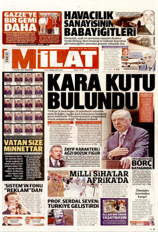 MİLAT 13 Kasım 2025 gazete manşeti