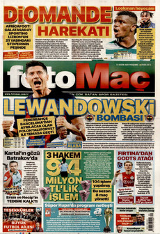 FOTOMAÇ 13 Kasım 2025 gazete manşeti
