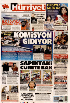 HÜRRİYET 22 Kasım 2025 gazete manşeti