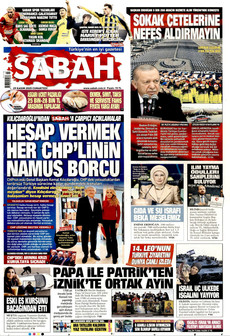 SABAH 29 Kasım 2025 gazete manşeti