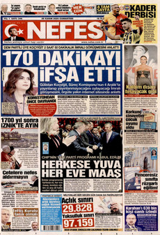 NEFES 29 Kasım 2025 gazete manşeti