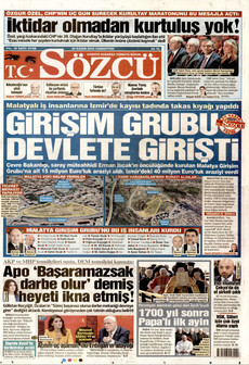 SÖZCÜ 29 Kasım 2025 gazete manşeti