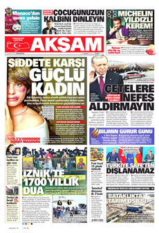 AKŞAM 29 Kasım 2025 gazete manşeti