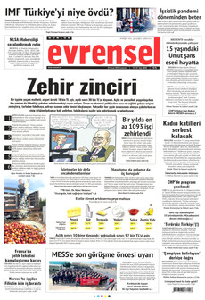EVRENSEL 29 Kasım 2025 gazete manşeti