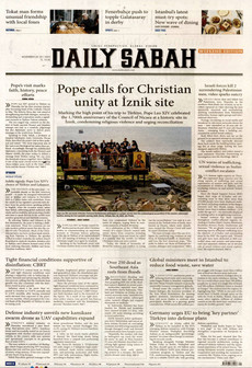 DAİLY SABAH 29 Kasım 2025 gazete manşeti