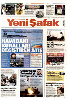 YENİ ŞAFAK 1 Aralık 2025 gazete manşeti