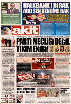 YENİ AKİT 1 Aralık 2025 gazete manşeti