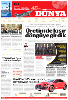 DÜNYA 1 Aralık 2025 gazete manşeti
