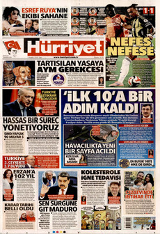 HÜRRİYET 2 Aralık 2025 gazete manşeti