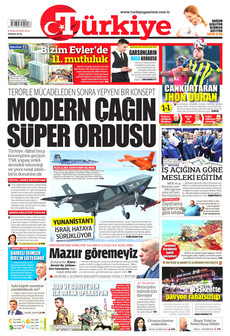 TÜRKİYE GAZETESİ 2 Aralık 2025 gazete manşeti