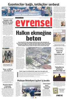 EVRENSEL 2 Aralık 2025 gazete manşeti
