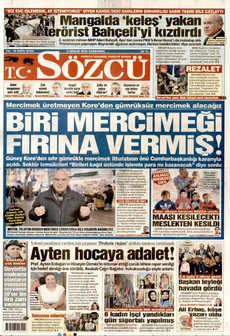 SÖZCÜ 3 Aralık 2025 gazete manşeti