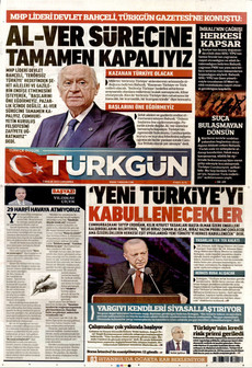 TÜRKGÜN 3 Aralık 2025 gazete manşeti