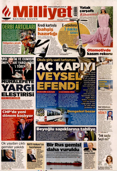 MİLLİYET 3 Aralık 2025 gazete manşeti