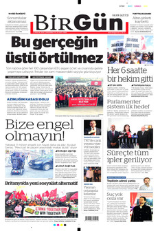 BİRGÜN 3 Aralık 2025 gazete manşeti