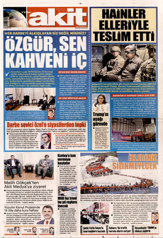 YENİ AKİT 5 Ocak 2026 gazete manşeti